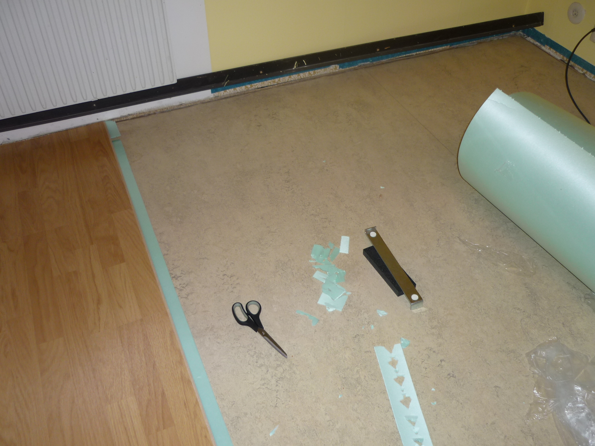 lägga klickgolv på plastmatta Golv Och Garderober | This Is My Life!