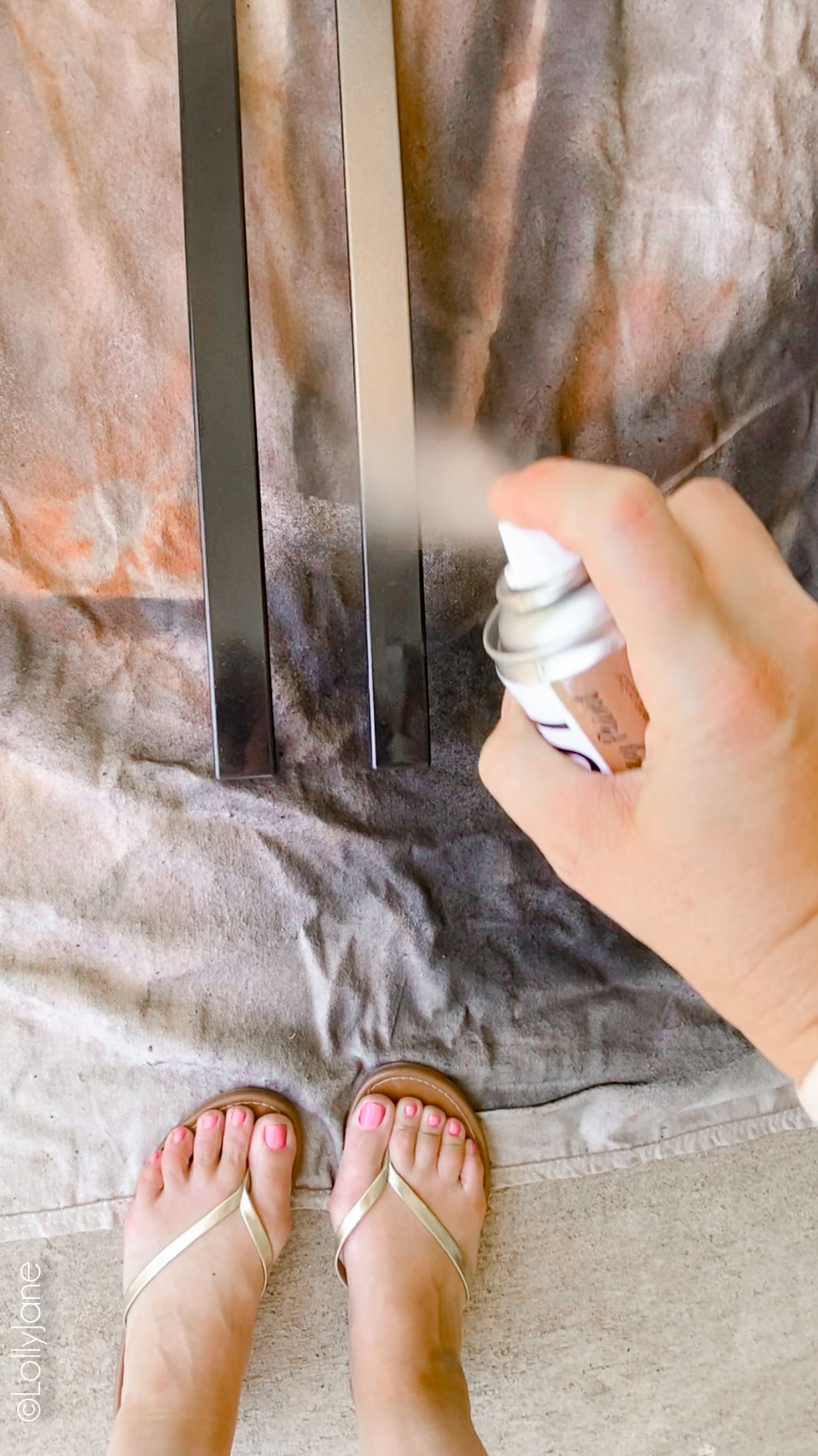 How to Spray Paint a Fridge Lolly Jane