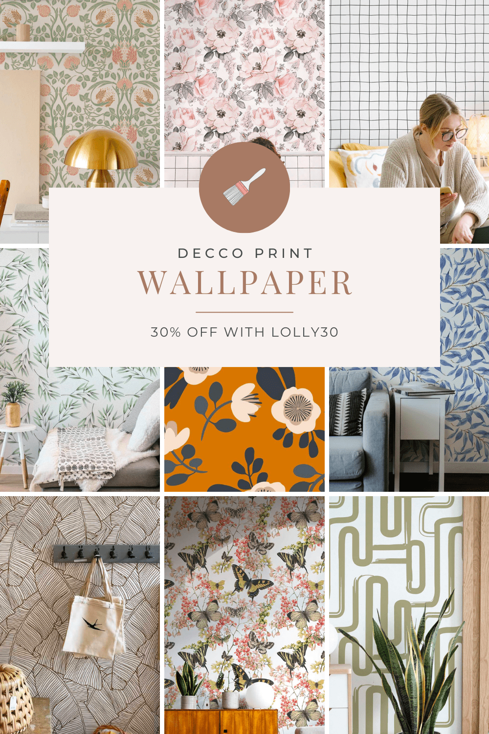 Hallway Wallpaper Lolly Jane