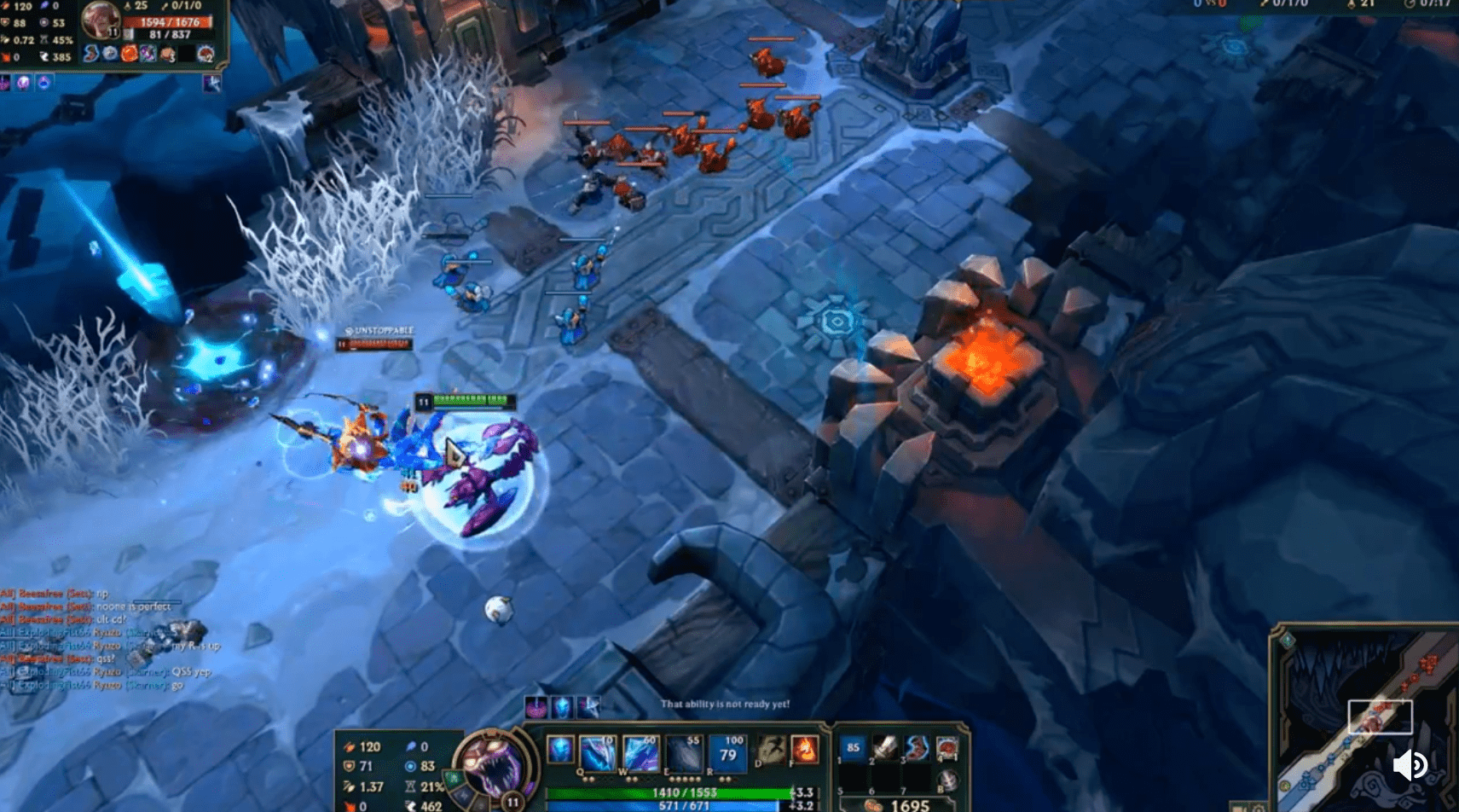 【LoL】スカーナーのウルトはアンストッパブル状態にも効く LoL忍者