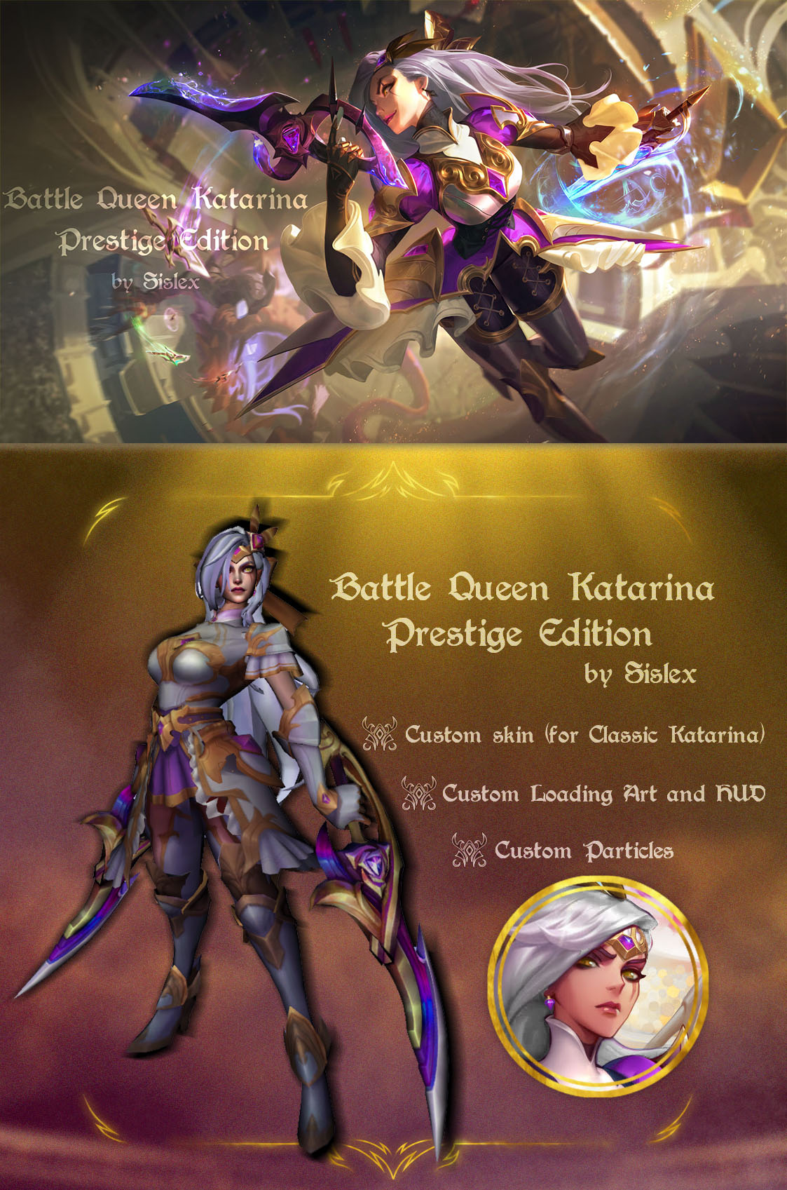 Battle Queen Katarina Prestige Edition Skin Empire