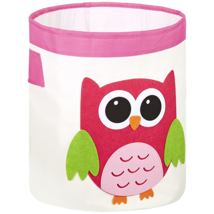LOMOS® large toy box "Owl" (33 Ltr. capacity)