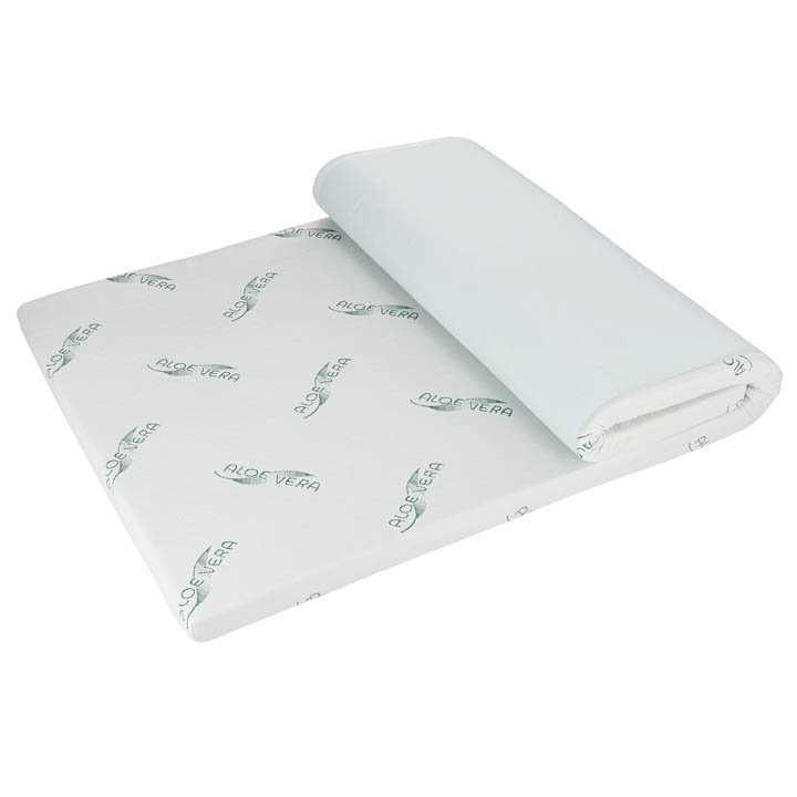 DAILYDREAM® viscoelastic mattress topper Aloe Vera with memory foam