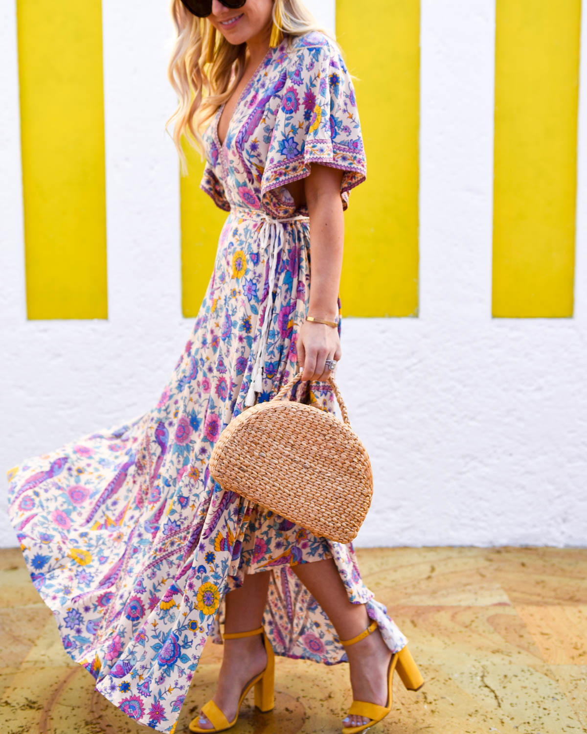 ColorfulMaxiDress, PrintedMaxiDress MURPHY'S LAW