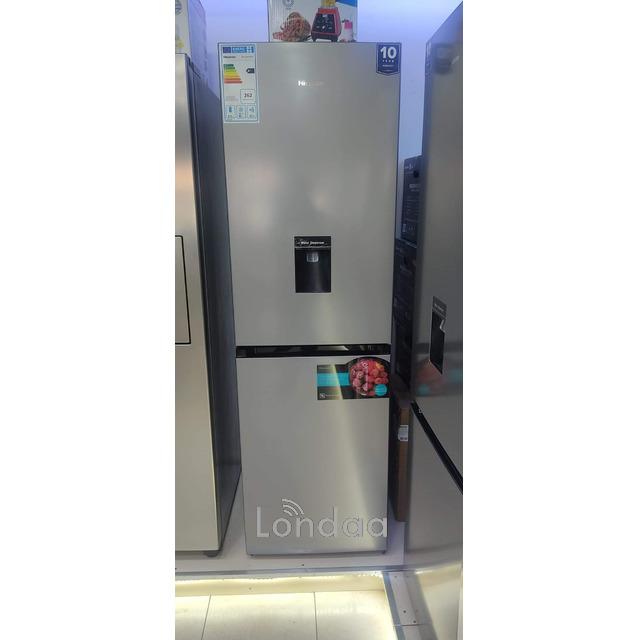 Hisense 330L fridge with water dispenser, bottom mount freezer, frost