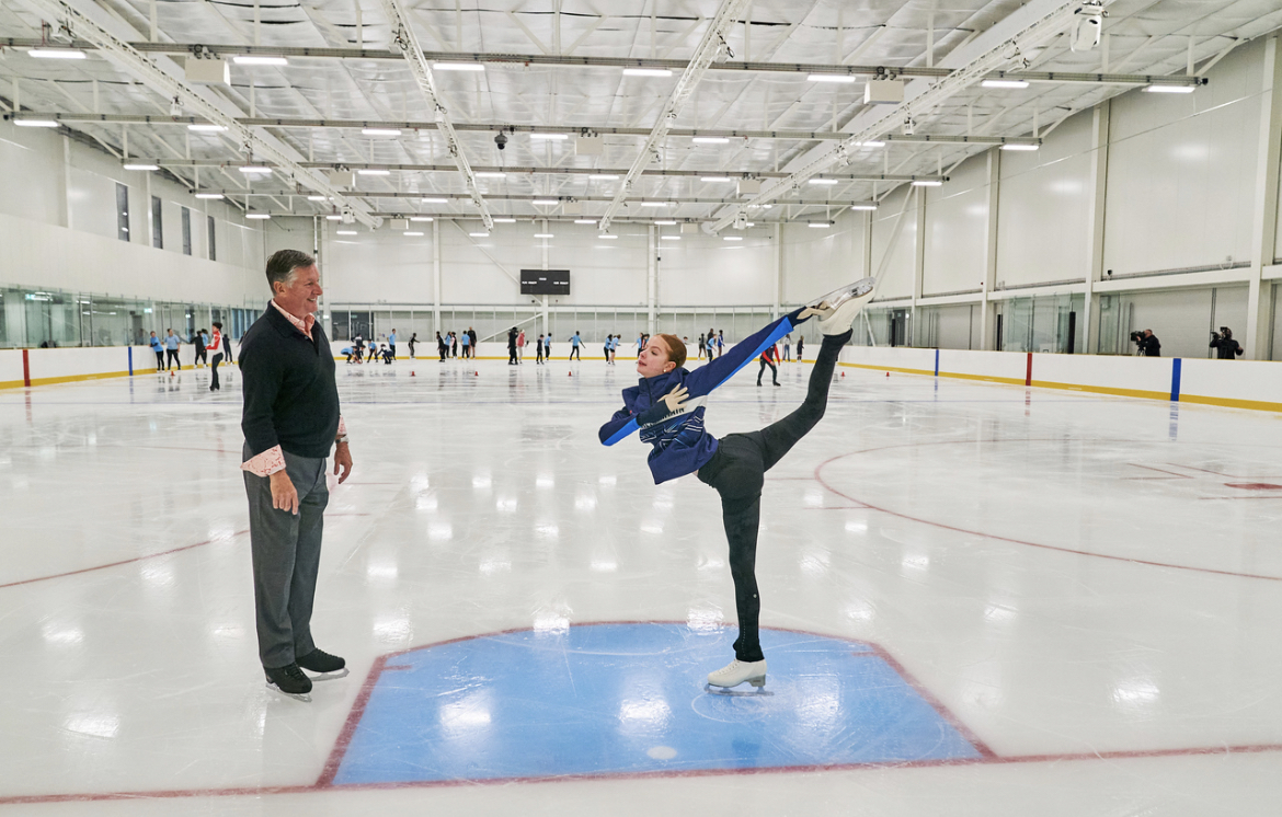 Olympic gold medallist and skating legend Robin Cousins launches the