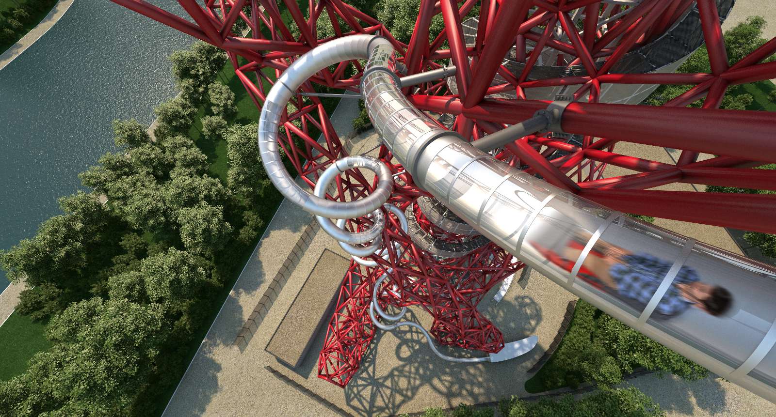 London's Newest Tourist Attraction The Orbit Slide Londontopia