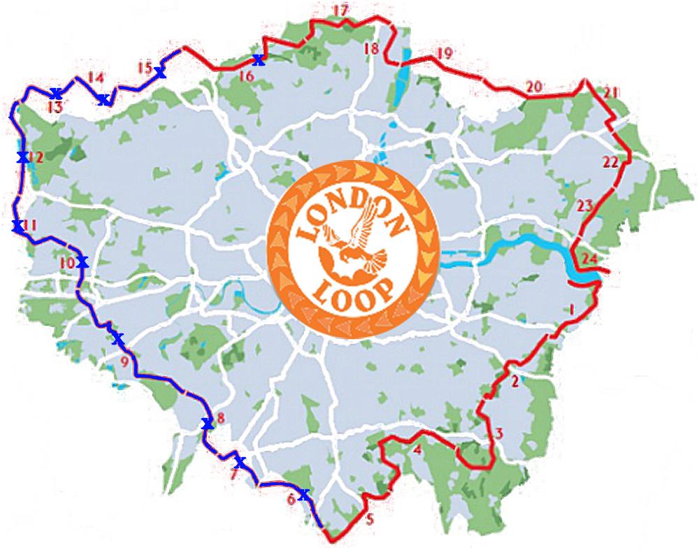 The London Fiver Five Urban Walking Trails in London Londontopia