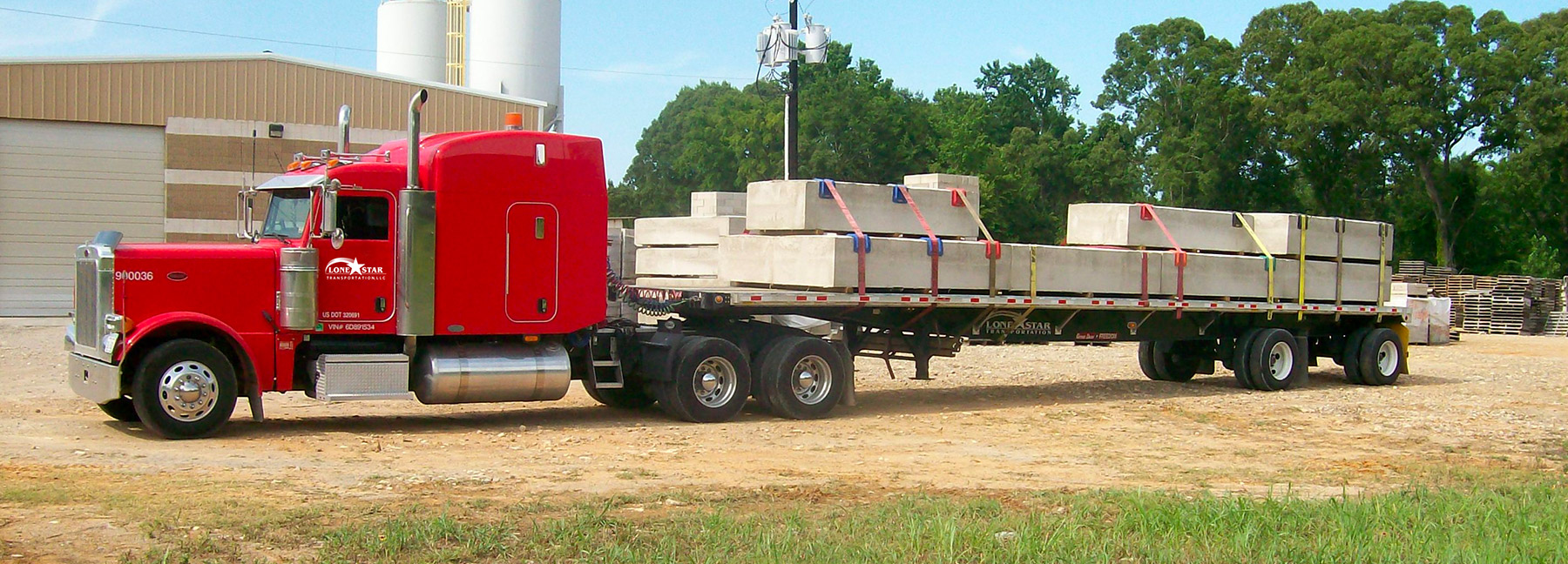 Building Materials Transport for the Construction Industry Lone Star
