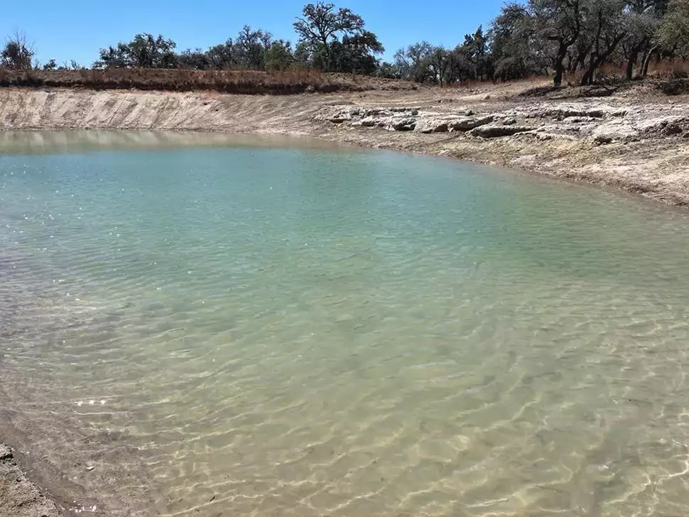 Bentonite Pond Liner for large ponds Lonestar Minerals