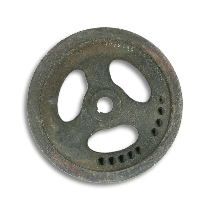 PULLEY CAST IRON DOUBLE GROOVE Lonestar Caliper Co.