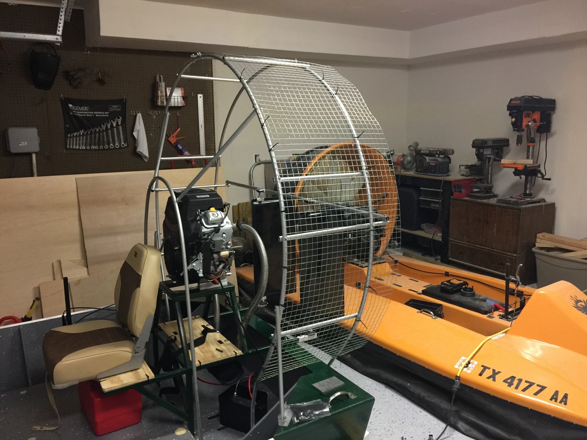 Dragonfly Airboat Engine