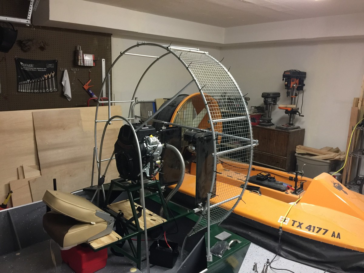 Rascal Mini Airboat – Lone Star Hovercraft