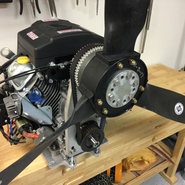Predator 22 HP Belt Reduction and Propeller