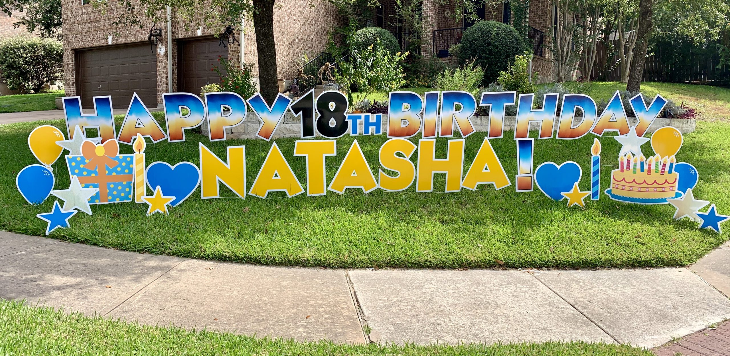 Birthday Greeting Lone Star Yard Greetings