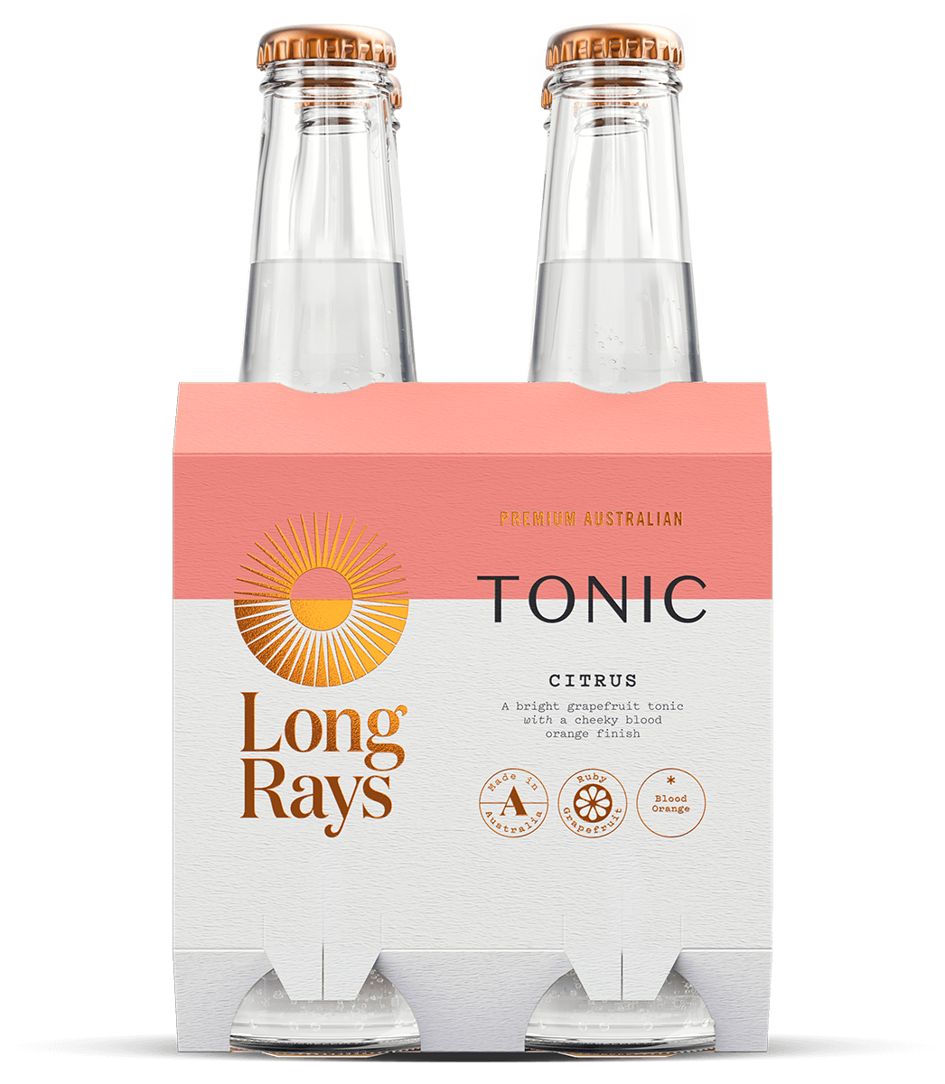 Australian Tonic and Soda Water Long Rays