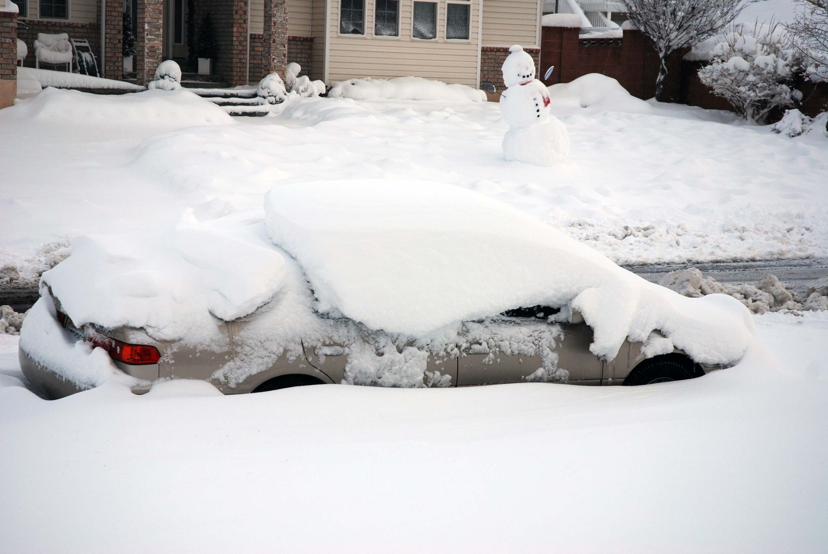 Snow In Cedar City Utah Dec. 2728 2006