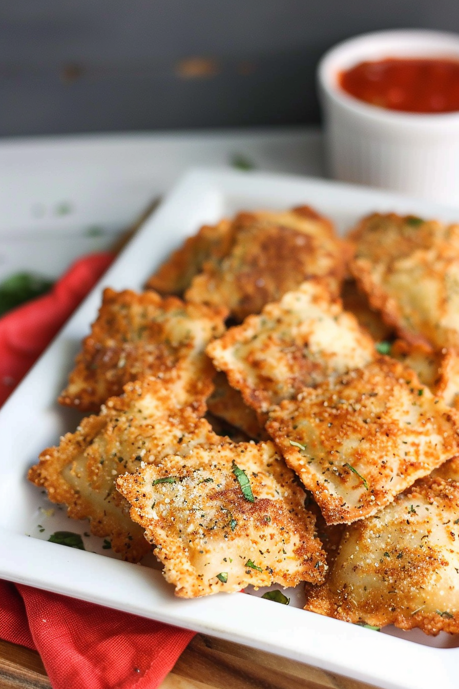Air Fryer Toasted Ravioli