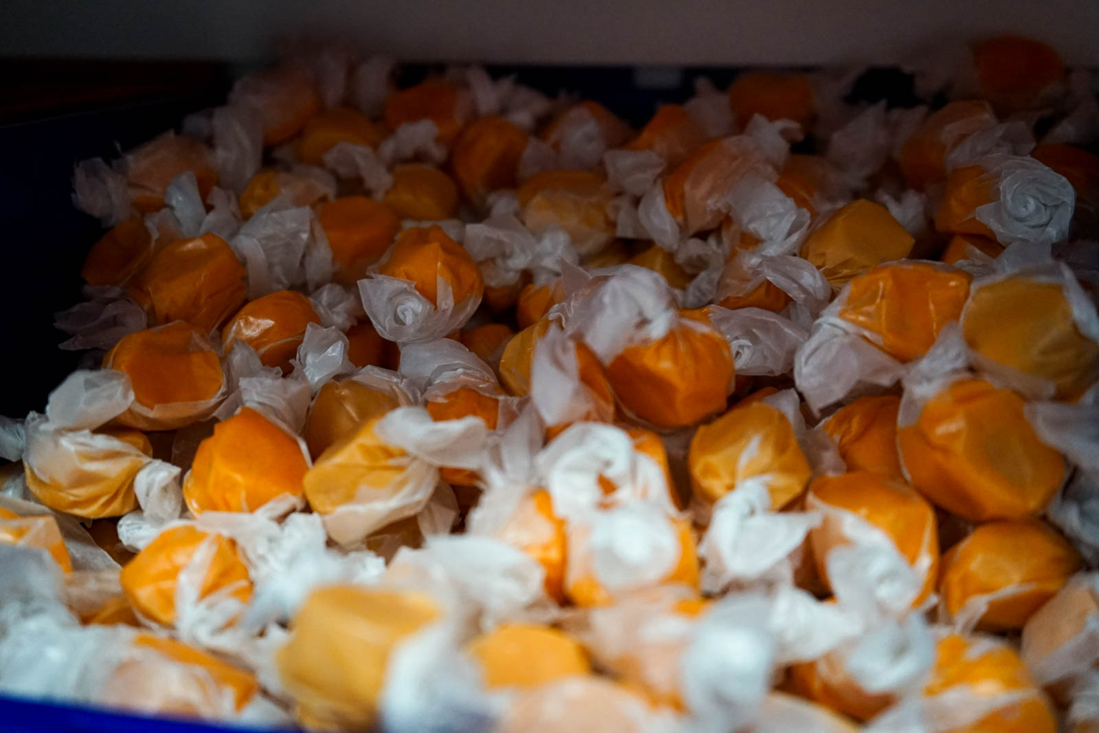 Orange Taffy Long Beach Candy Company