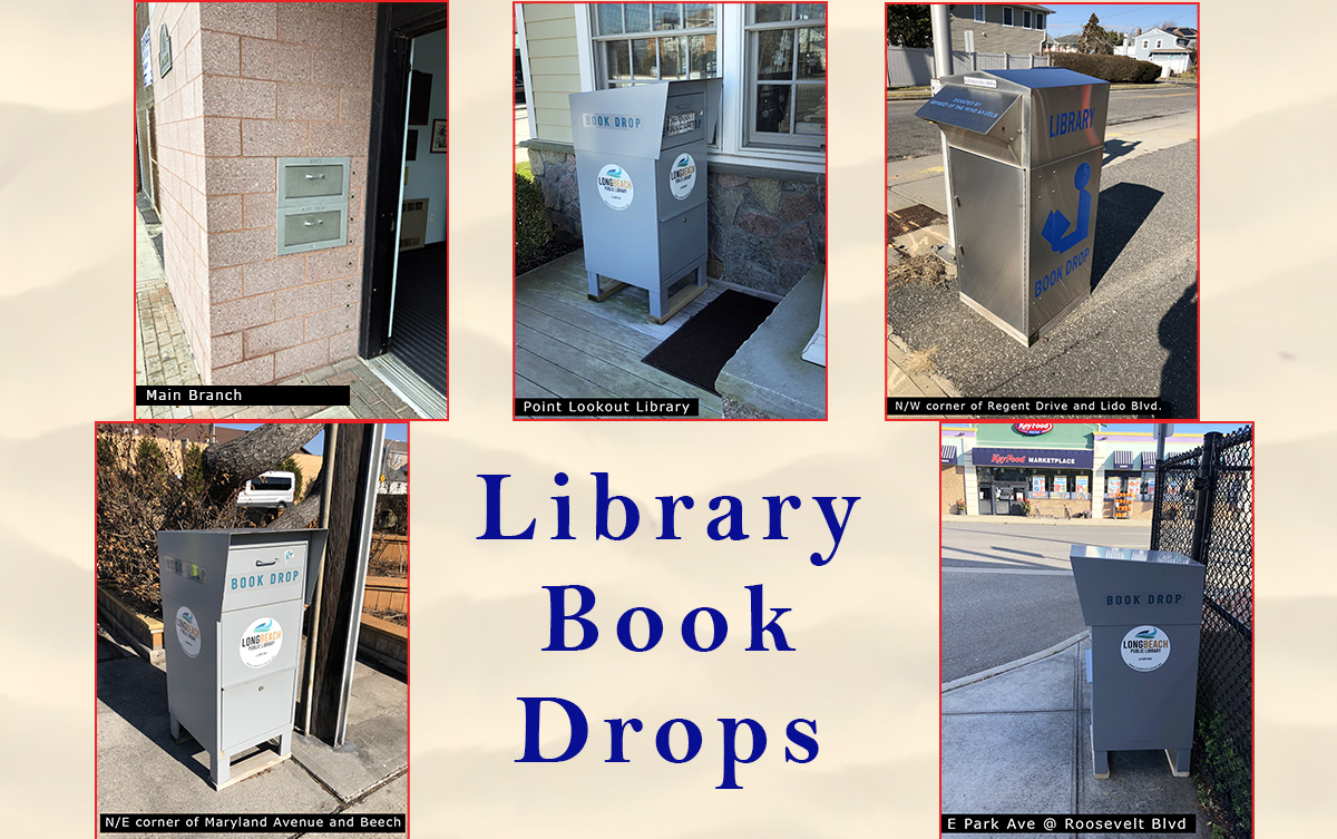 Library Book Drops Long Beach Public Library (New York)