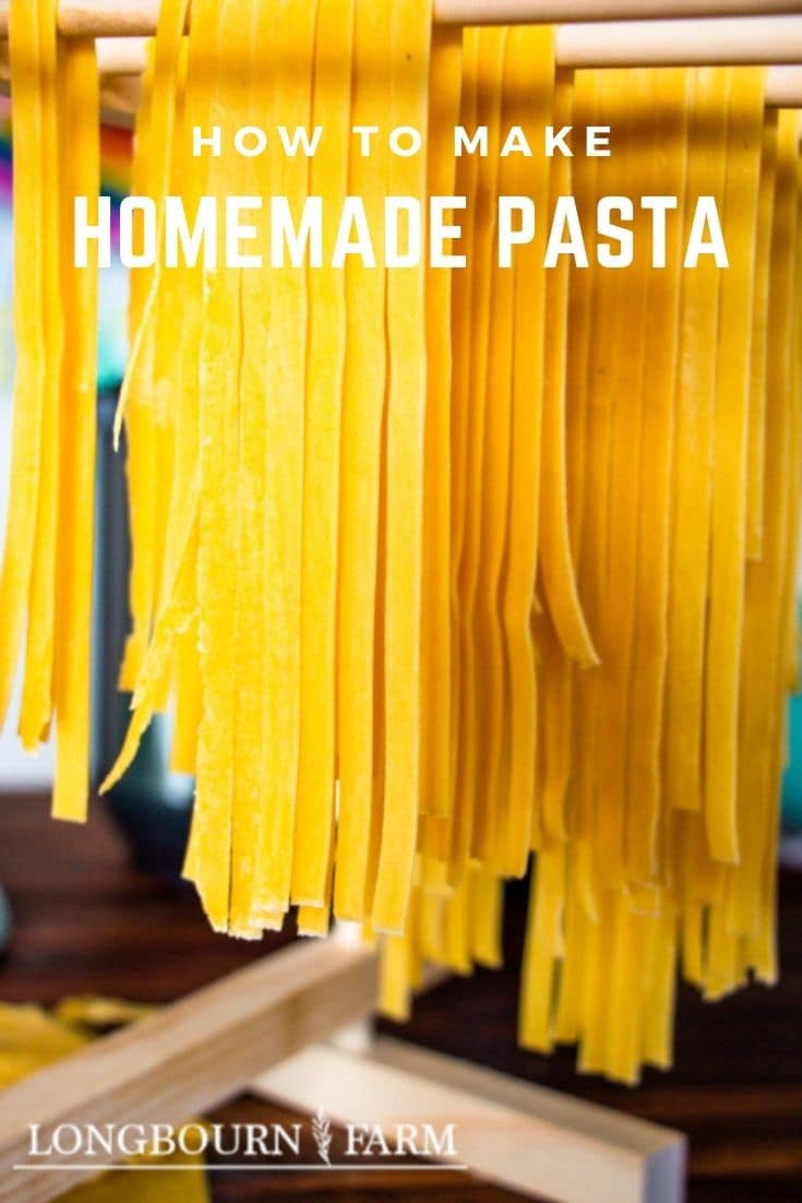 Pasta Dough from Scratch • Longbourn Farm