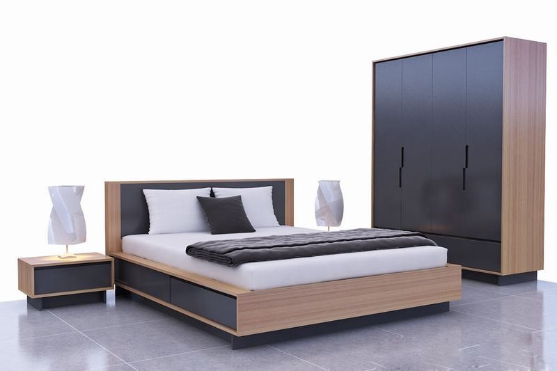 Collection of beautiful bed models made from Vietnam plywood