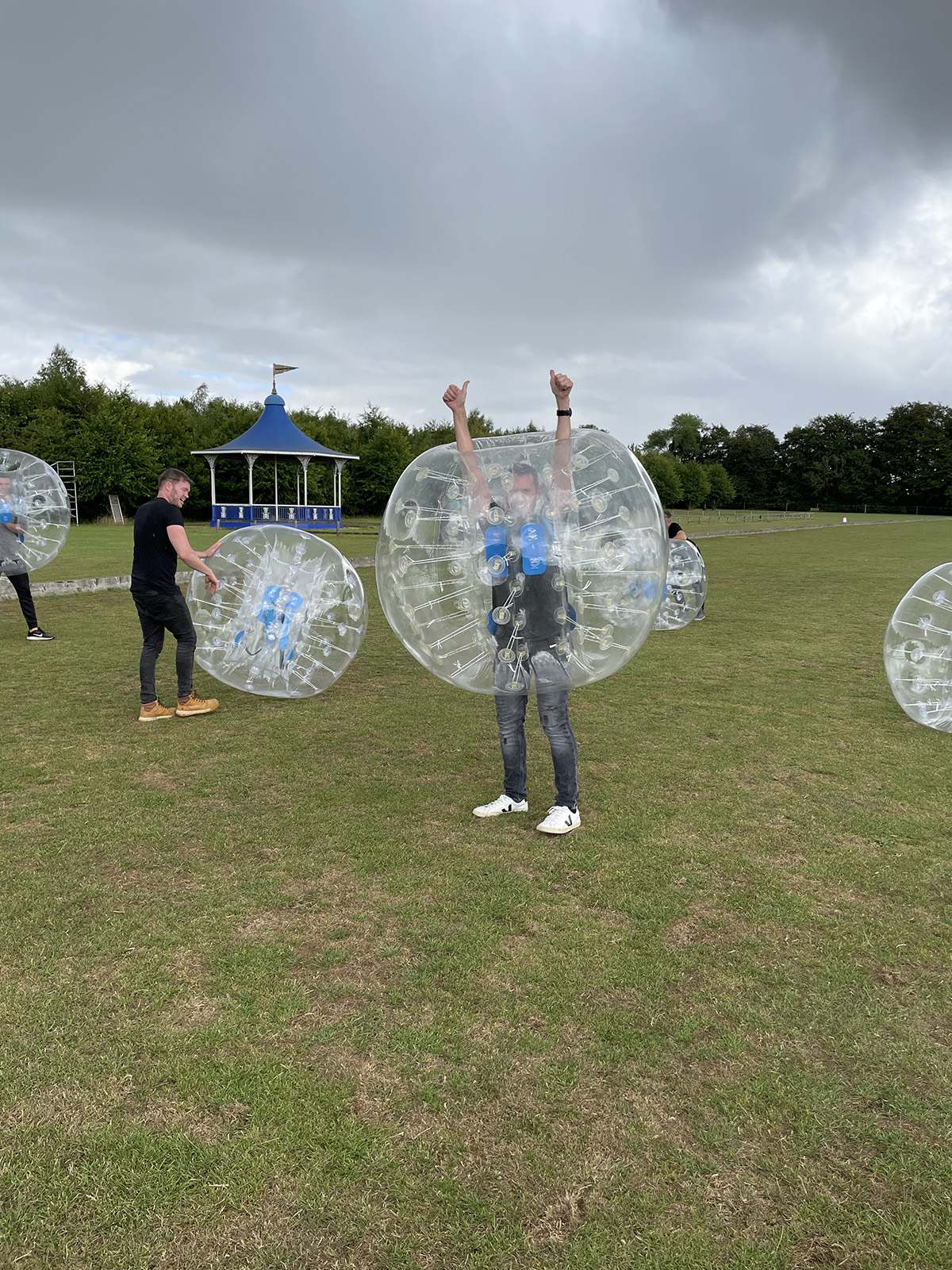 Bubble Football Package Longdole Unique Venue Gloucester Situated