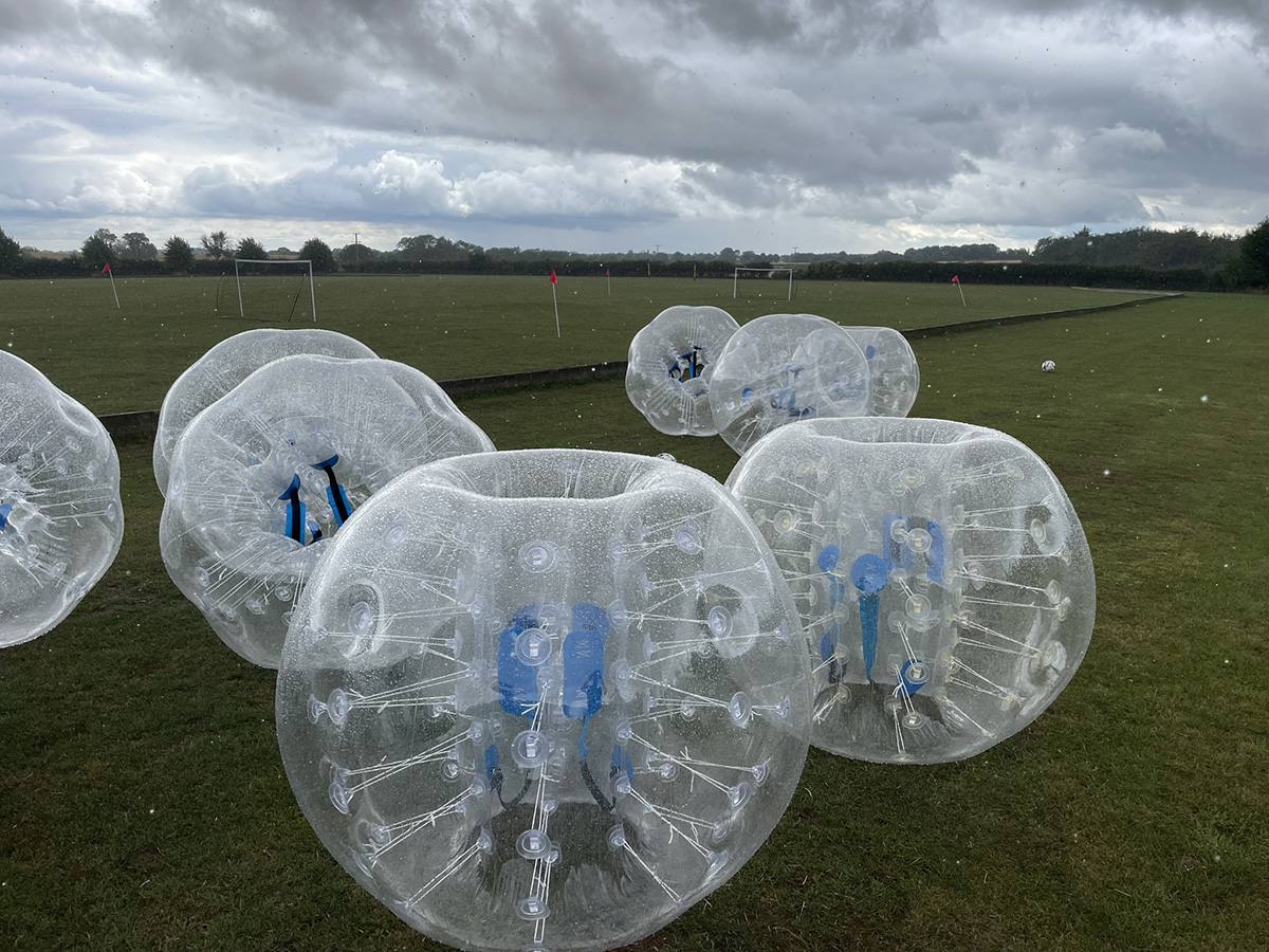 Bubble Football Package Longdole Unique Venue Gloucester Situated
