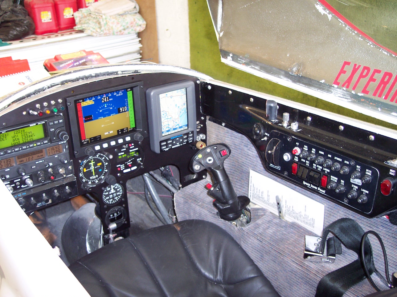 Long EZ Instrument Panel