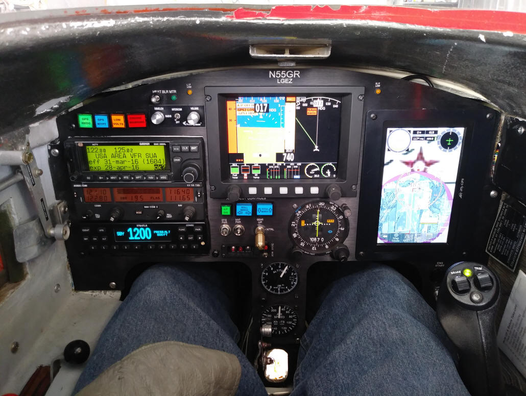 Long EZ Instrument Panel