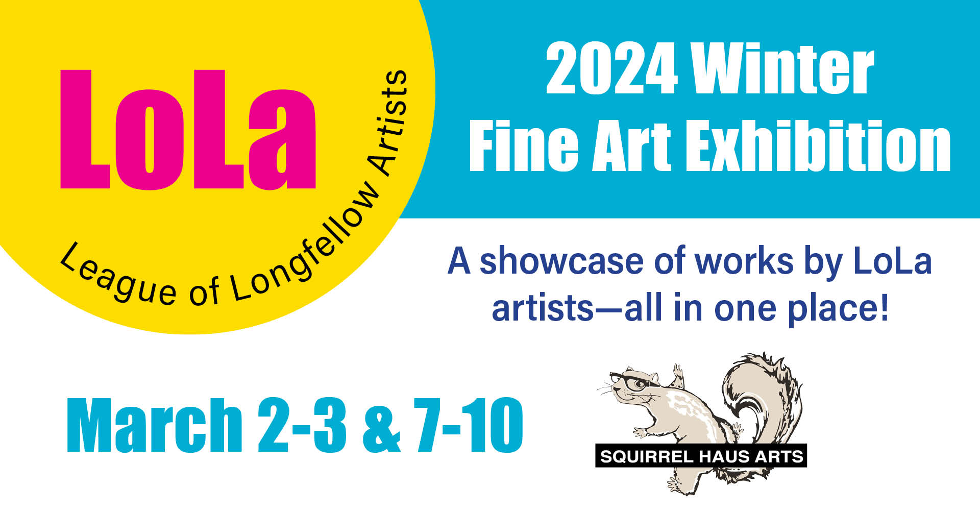 2024 LoLa Winter Fine Art Exhibition Longfellow Community Council
