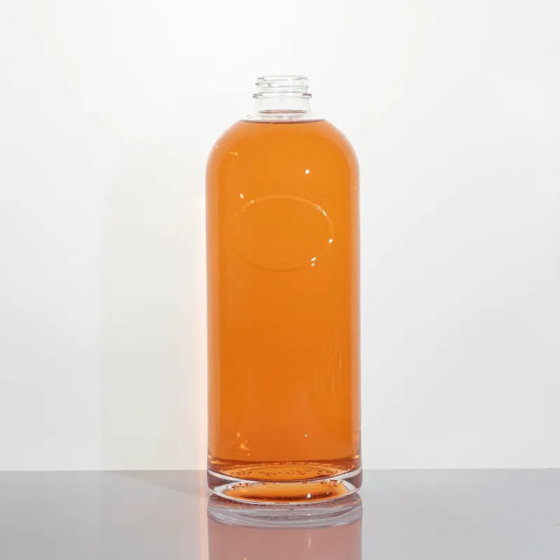 Alcohol bottle customizeation 1000ml Glass liquor bottles wholesale LGG