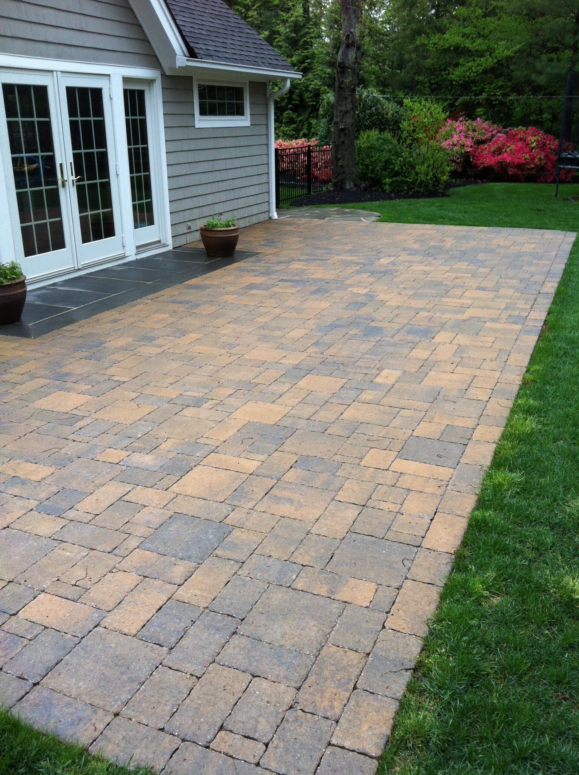 Stone Patio Construction Design and Repair Long Hill Masonry