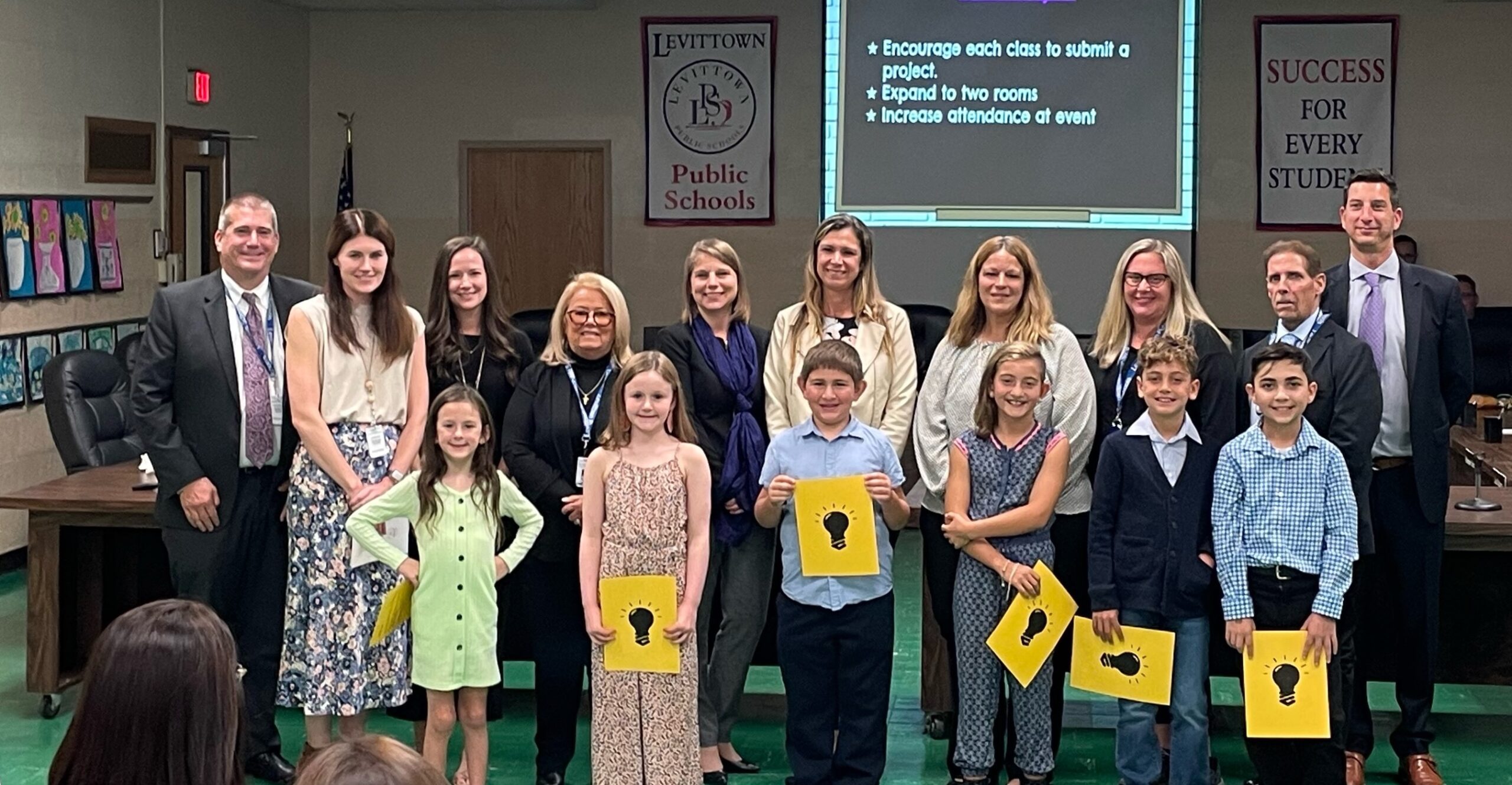 Levittown School District honors Bright Ideas science students The Long Island Advocate