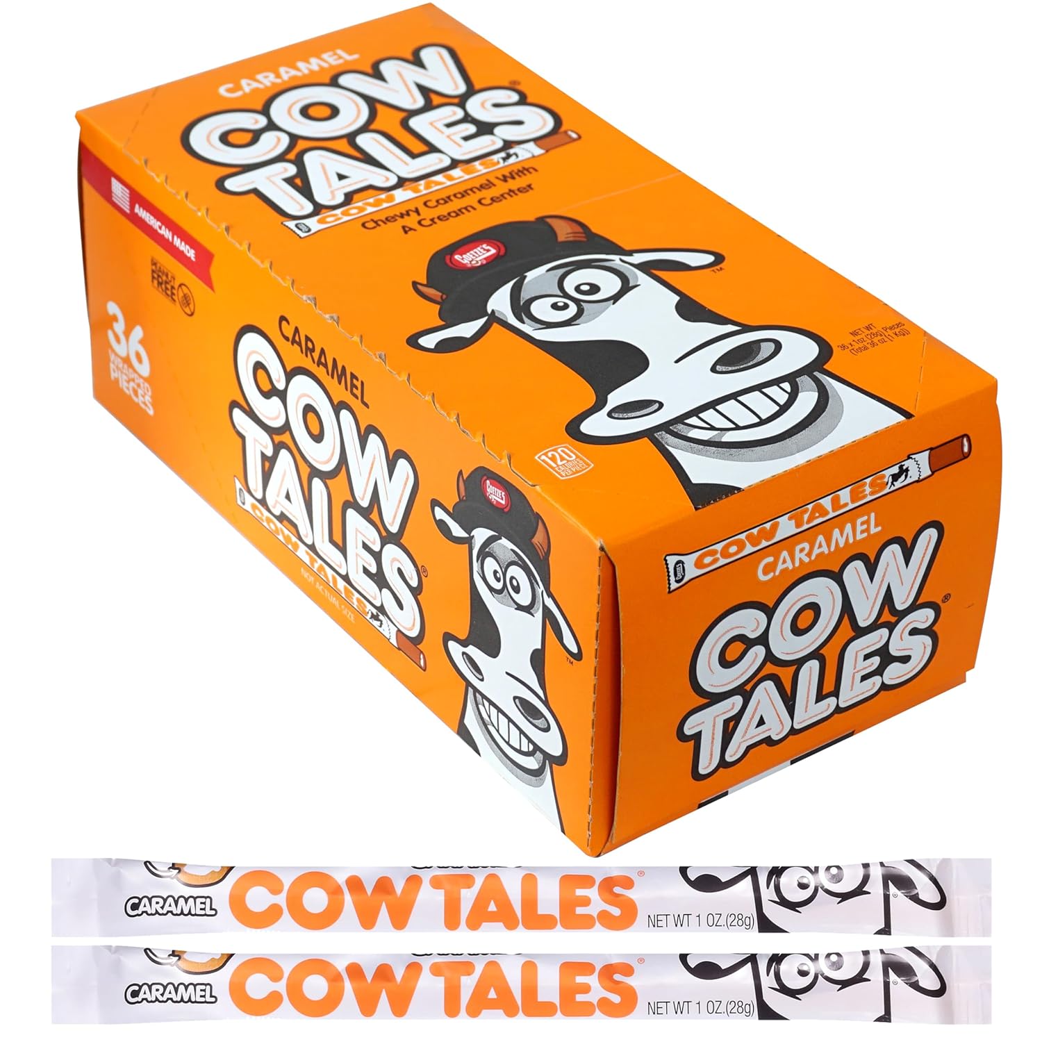 Goetze's Cow Tales 1oz 36ct Long Island Candy Factory