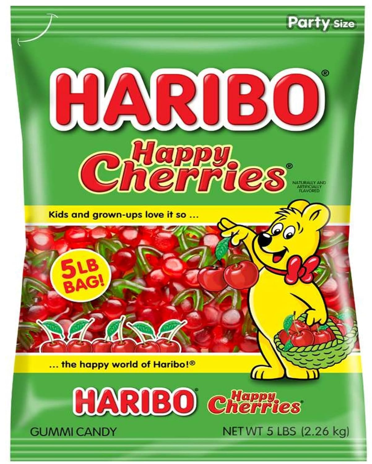 Haribo Happy Cherries 5 Pound Bag Long Island Candy Factory