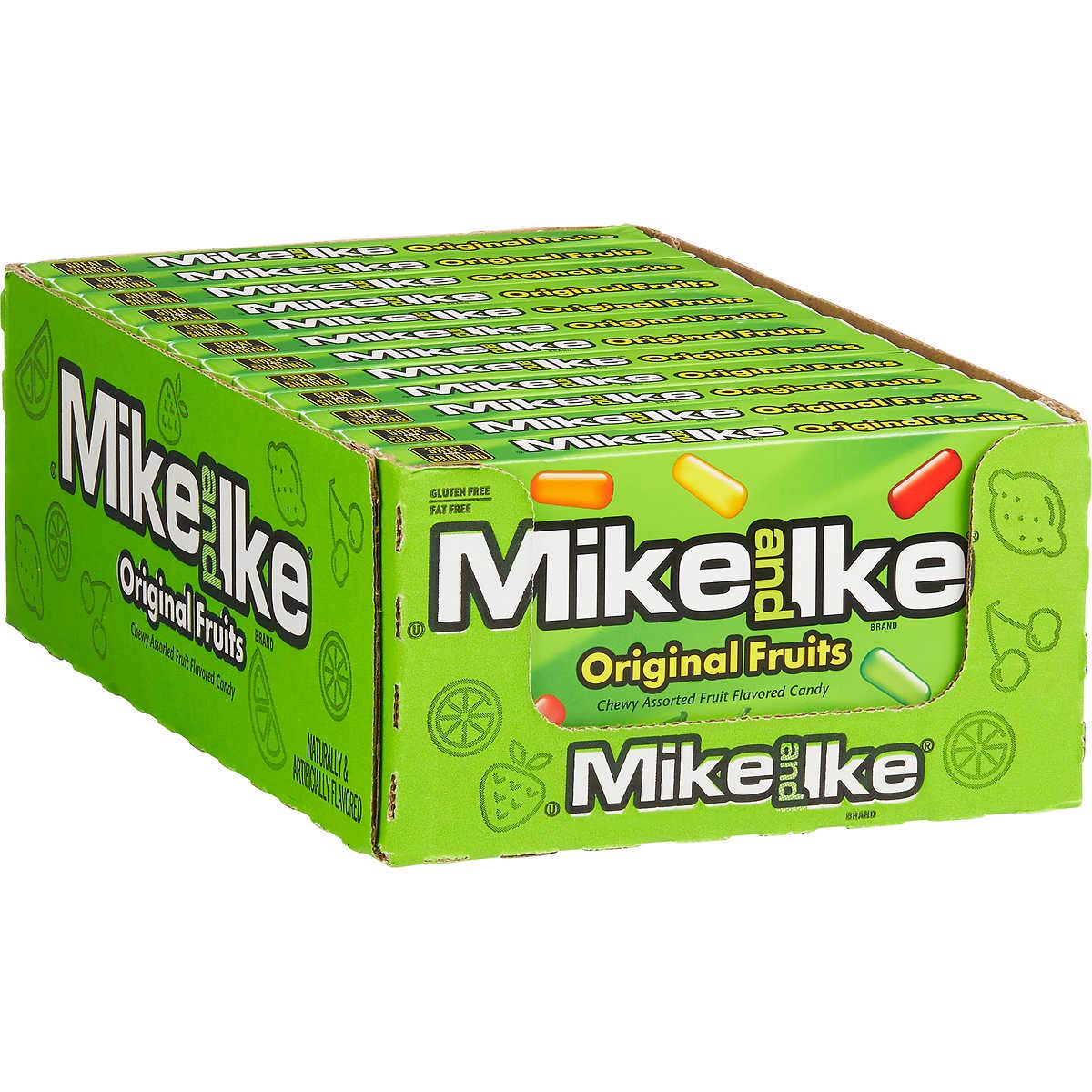 Mike and Ike 4.25oz 12 count Theater Box Long Island Candy Factory