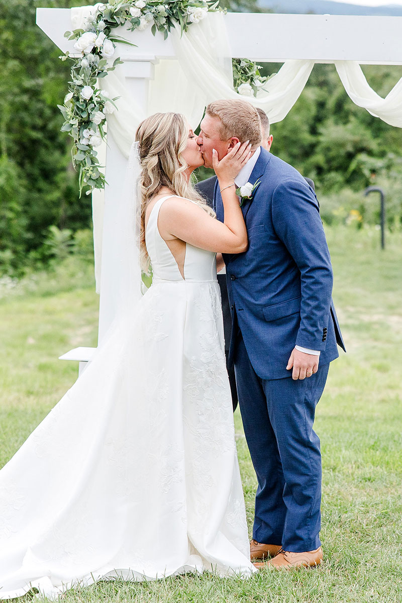 Ceremony Site Longlook NH Barn Wedding