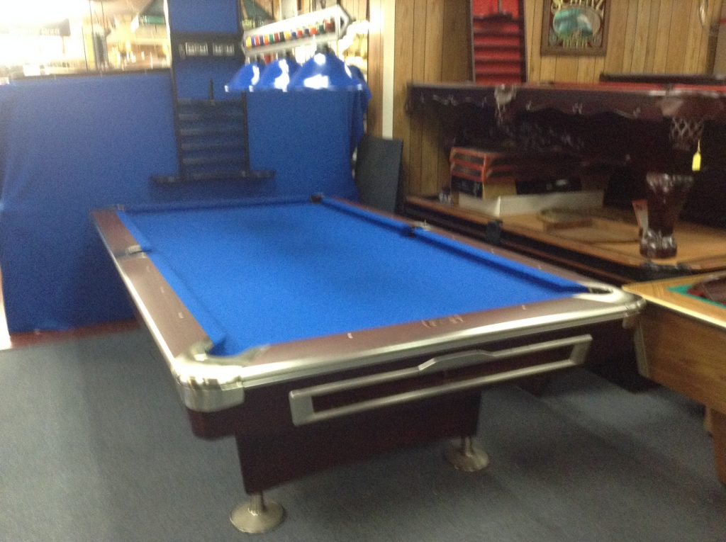 DIAMOND CROWN POOL TABLE 9' LONGONI CAROM CUES CALIFORNIA BILLIARDS
