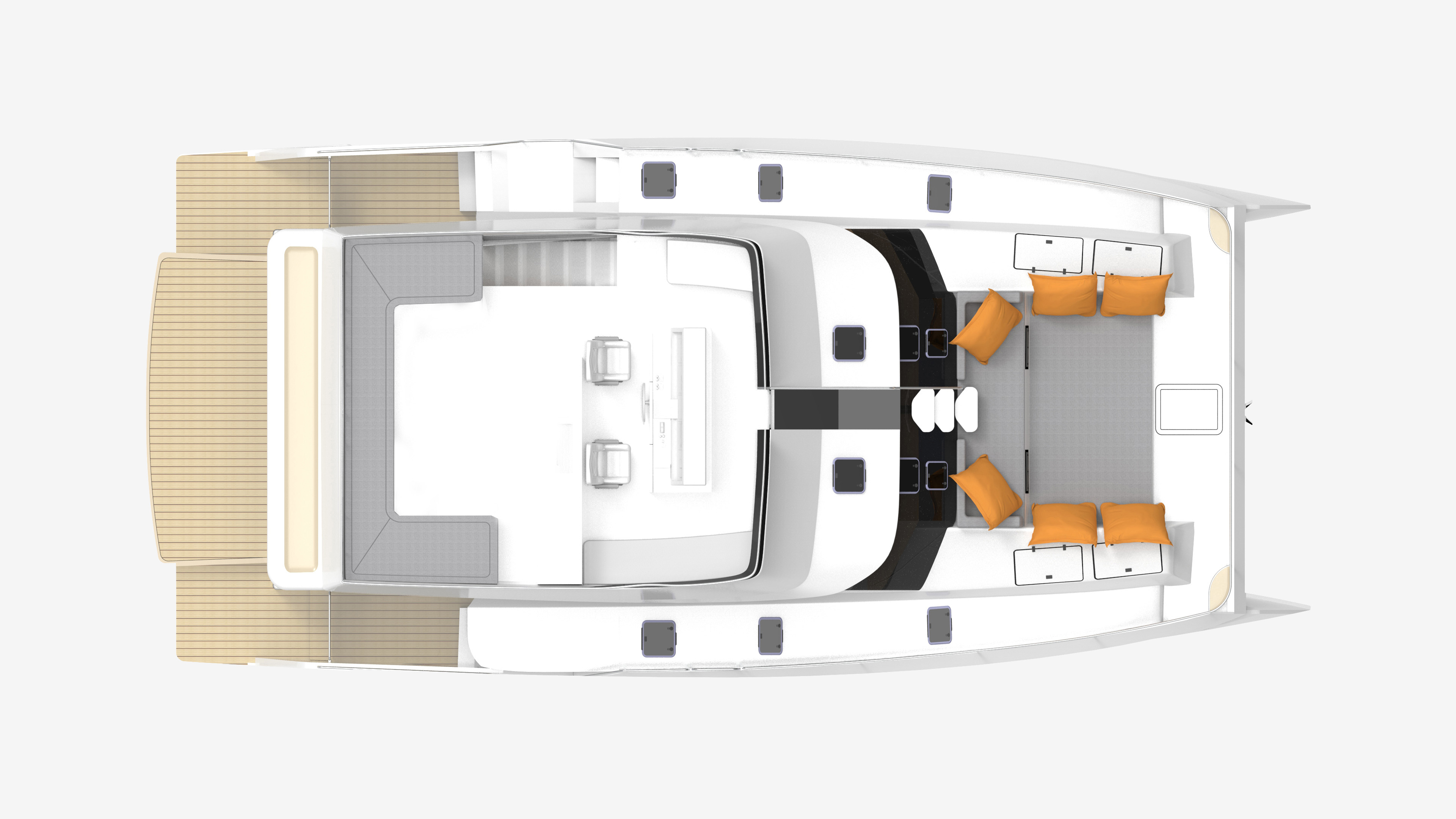 Longreach 1400 460Hp & 500Hp Longreach Power Catamarans