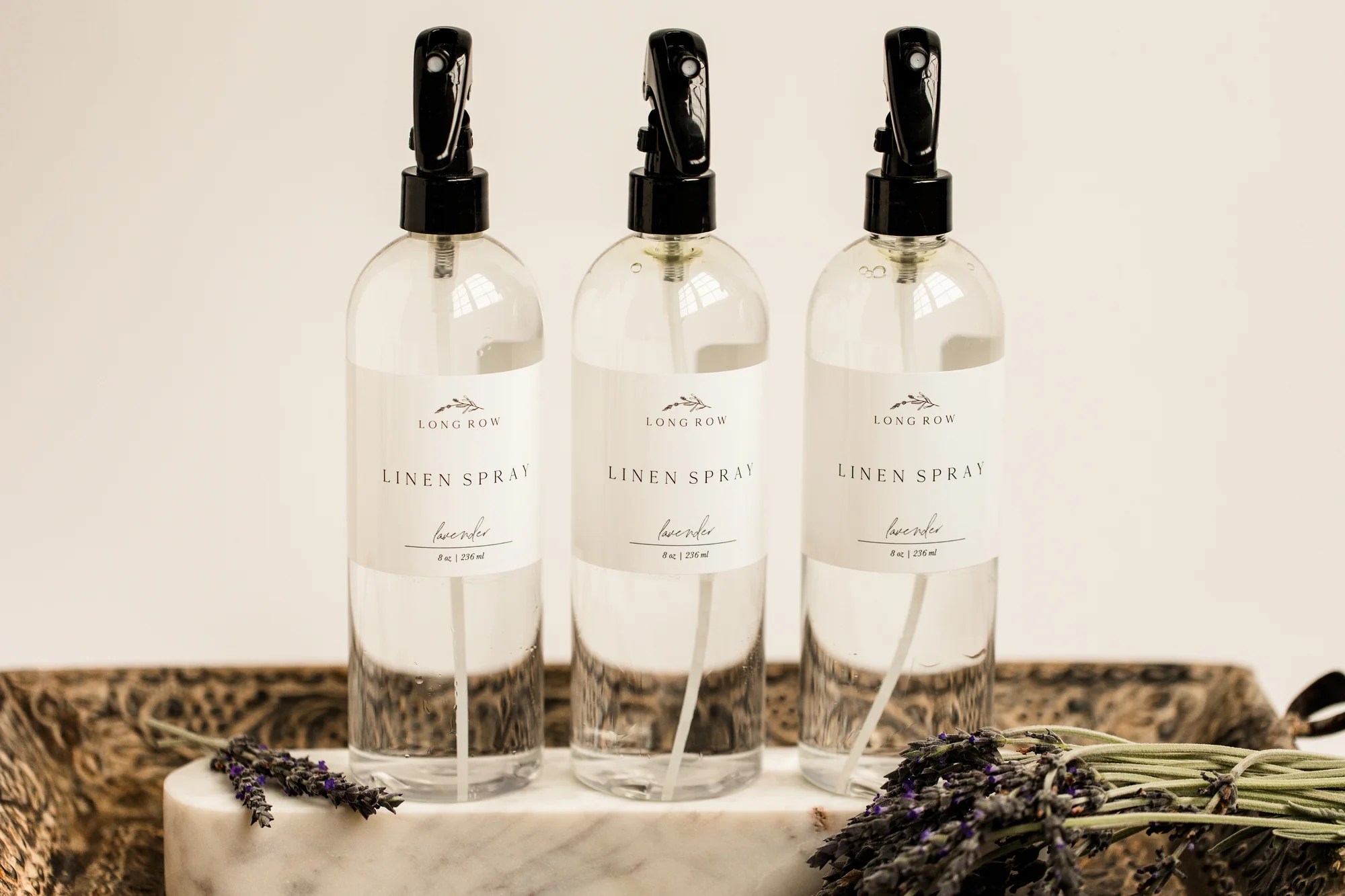 Lavender Linen Spray Long Row Lavender
