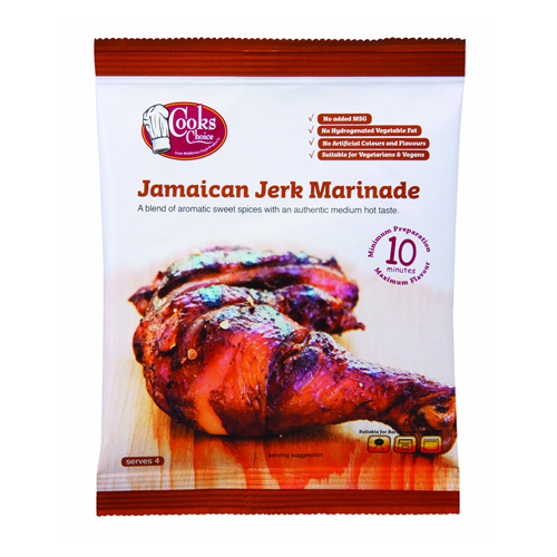 Cooks Choice Jamaican Jerk Marinade 20 x 60g