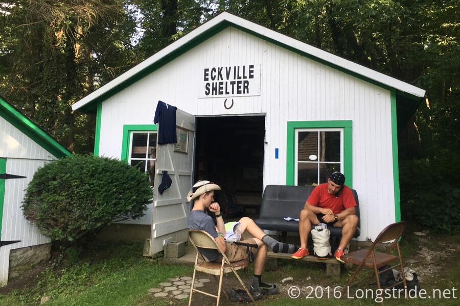 Eckville Shelter Appalachian Trail, 2016 Longstride Trail Journals