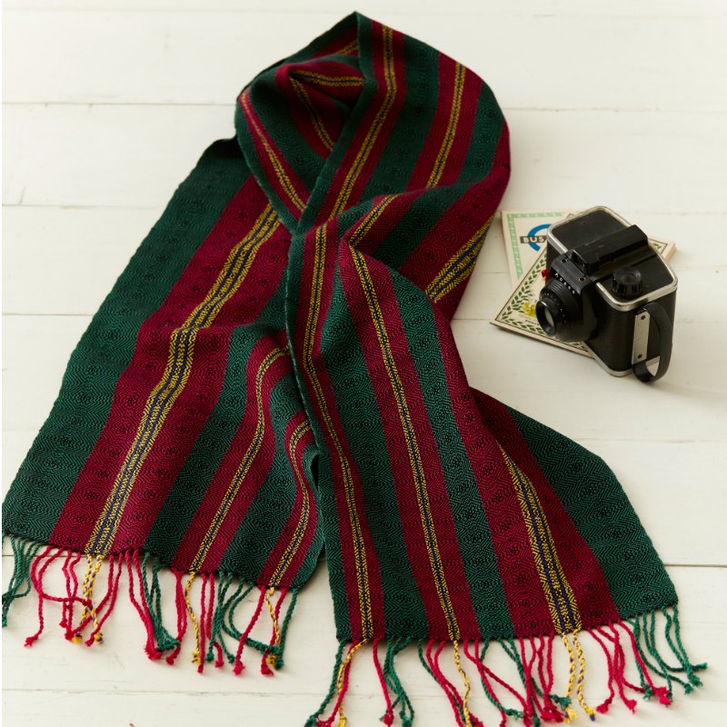 Flower Scarves Handwoven