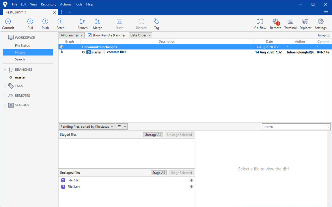 HOW TO REMOVE AN UNWANTED FILE FROM LAST COMMIT LONGTNH