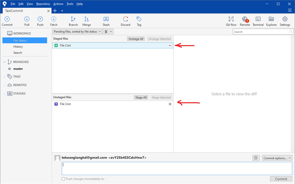 HOW TO REMOVE AN UNWANTED FILE FROM LAST COMMIT LONGTNH