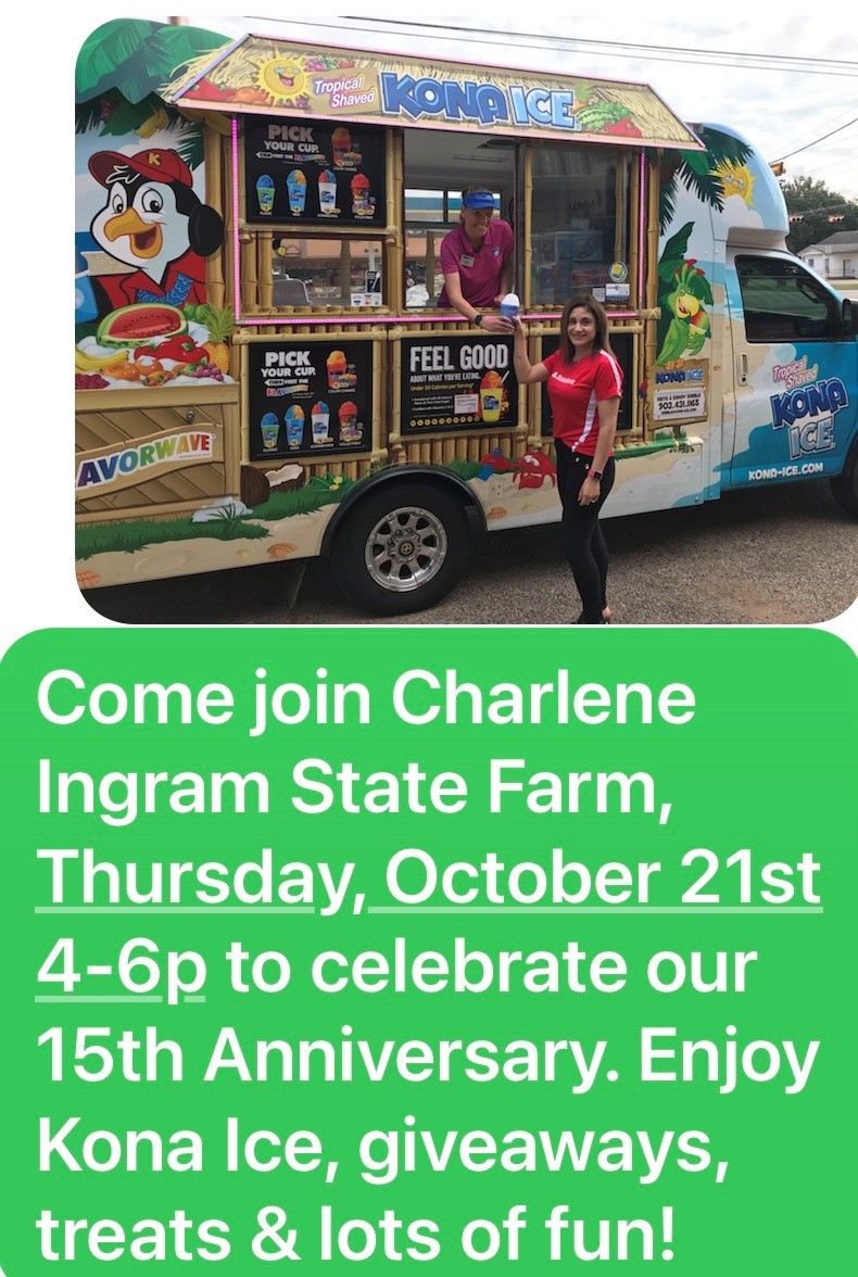 Charlene Ingram State Farm 15th Anniversary! Longview Chamber