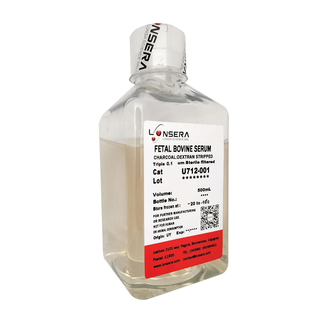 CharcoalStripped Fetal Bovine Serum (U712001) Lonsera