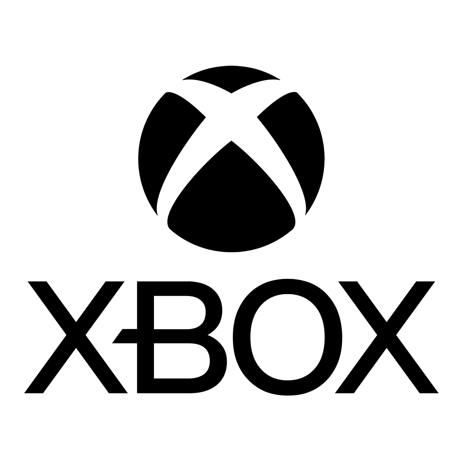 Xbox Logo black & white transparent PNG FREE PNG Logos