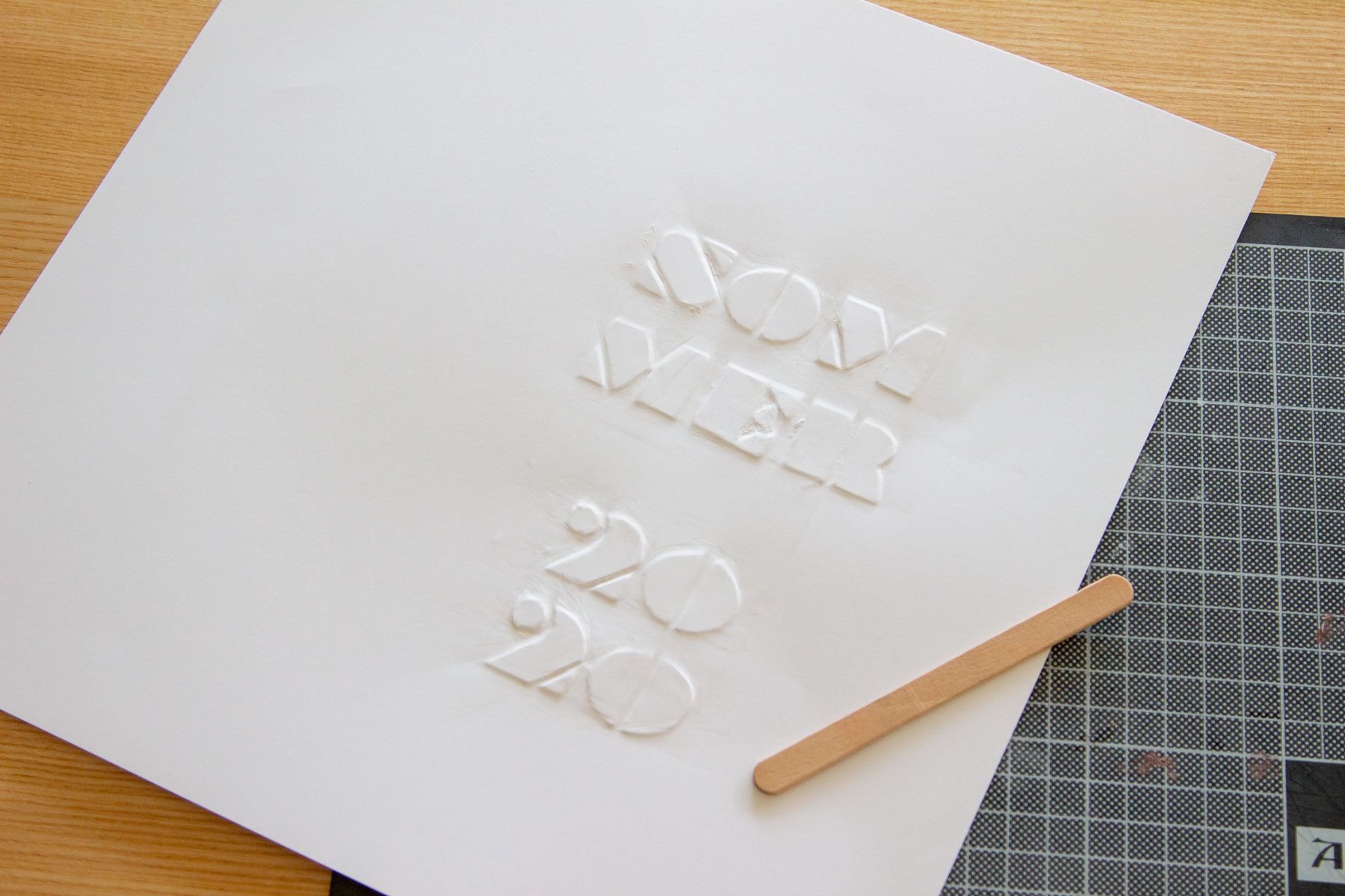 howtoeasilyembosspapertutoriallookwhatimade LOOK WHAT I MADE